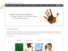 Tablet Screenshot of delectric.ch